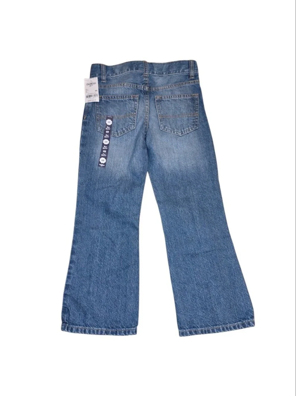 OshKosh B'gosh Boys Bootcut Denim Jeans Size 6R NWT